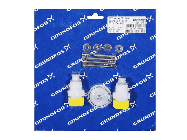 Grundfos 97751533, Valve Kit and Diaphragm SD-S-PV/V/C-1