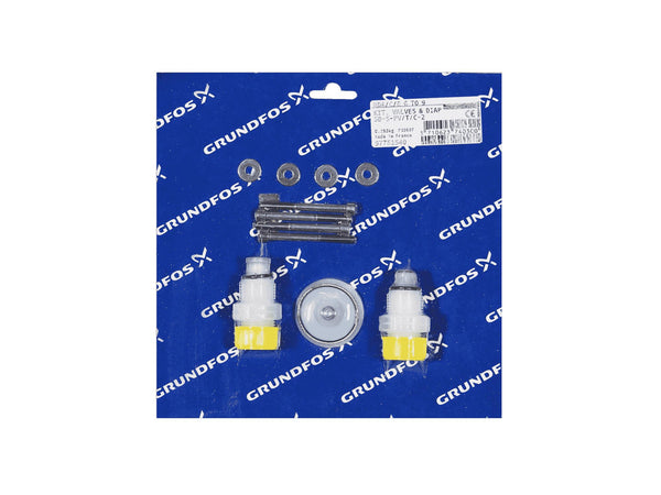 Grundfos 97751540, Valve and Diaphragm Kit SD-S-PV/T/C-2