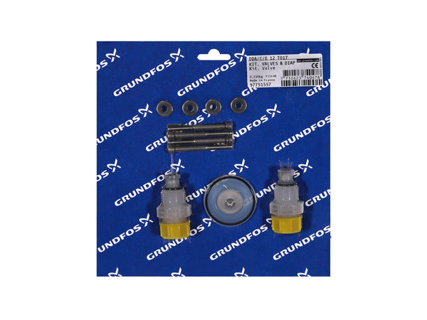 Grundfos 97751557, Valve Kit and Diaphragm SD-M-PV/T/C-1