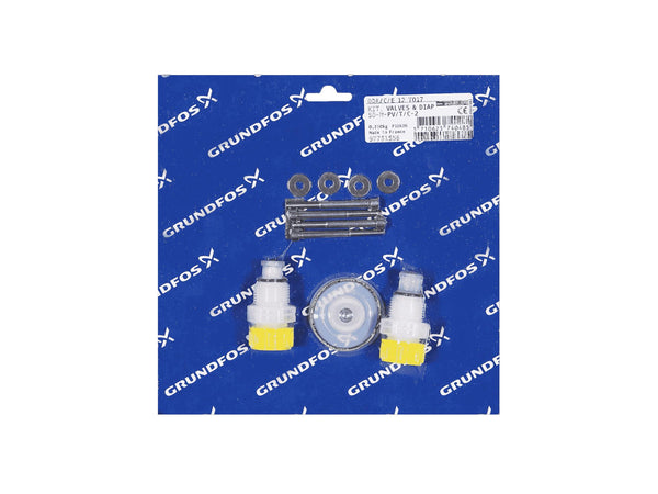 Grundfos 97751558, Valve and Diaphragm Kit SD-M-PV/T/C-2