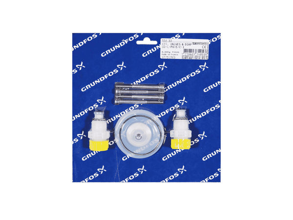 Grundfos 97751563, Valve and Diaphragm Kit SD-L-PV/E/C-1