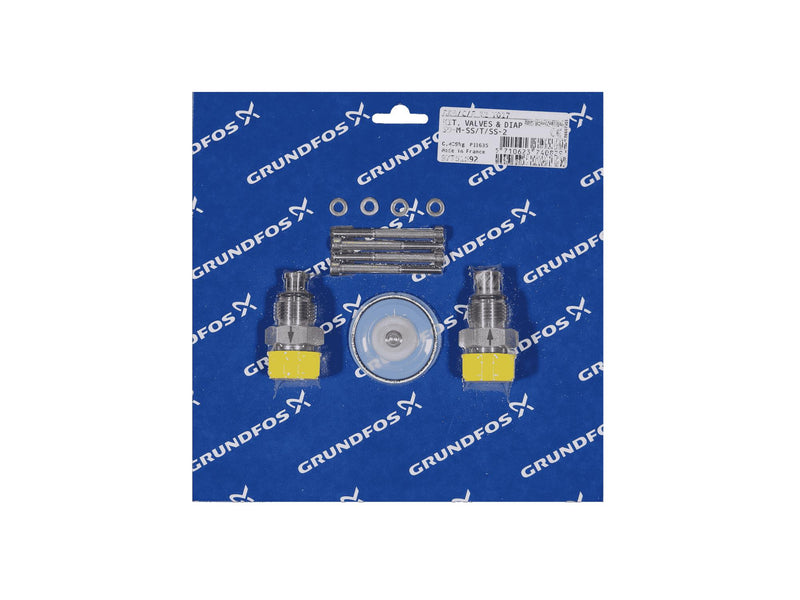 Grundfos 97751592, Valve and Diaphragm Kit SD-M-SS/T/SS-2