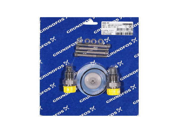 Grundfos 97751598, Valve and Diaphragm Kit SD-L-SS/T/SS-2