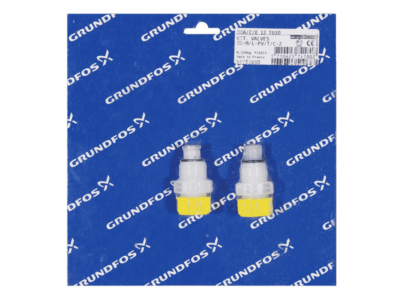 Grundfos 97751690, Valve Kit SD-M/L-PVDF/T/C-2