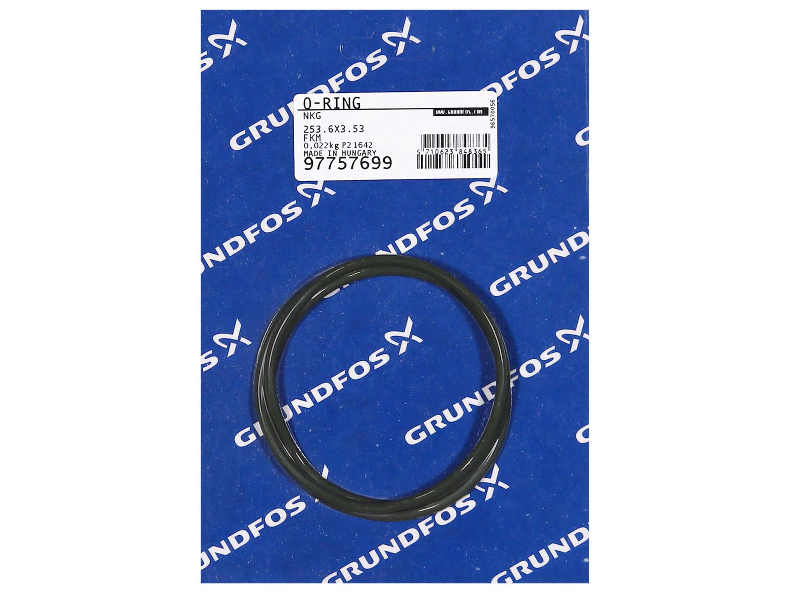 Grundfos 97757699, O-ring FKM 253.6x3.53