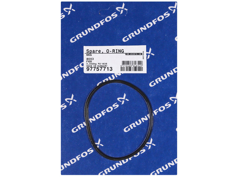 Grundfos 97757713, O-Ring FKM 80x3 Kit