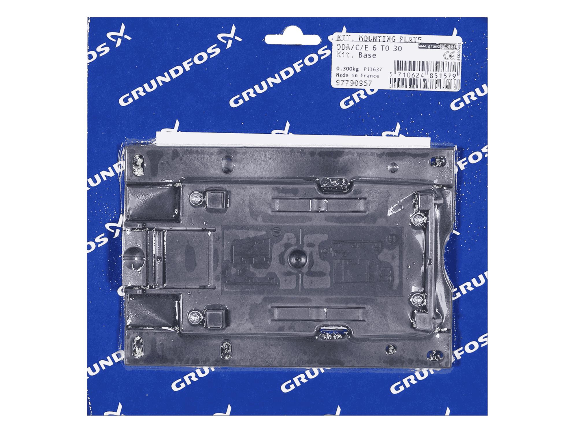 Grundfos 97790957, Mounting Plate Kit