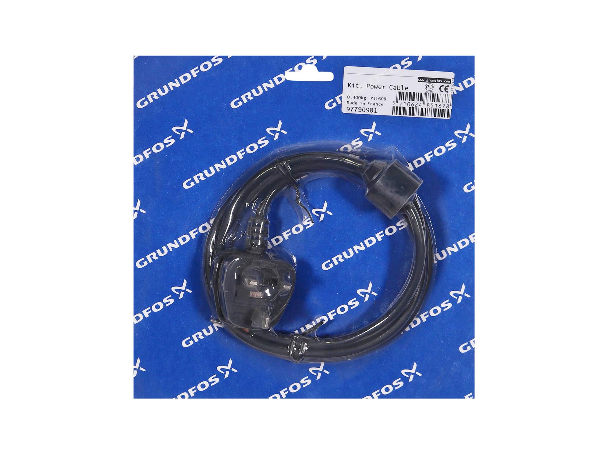 Grundfos 97790981, Power Cord G