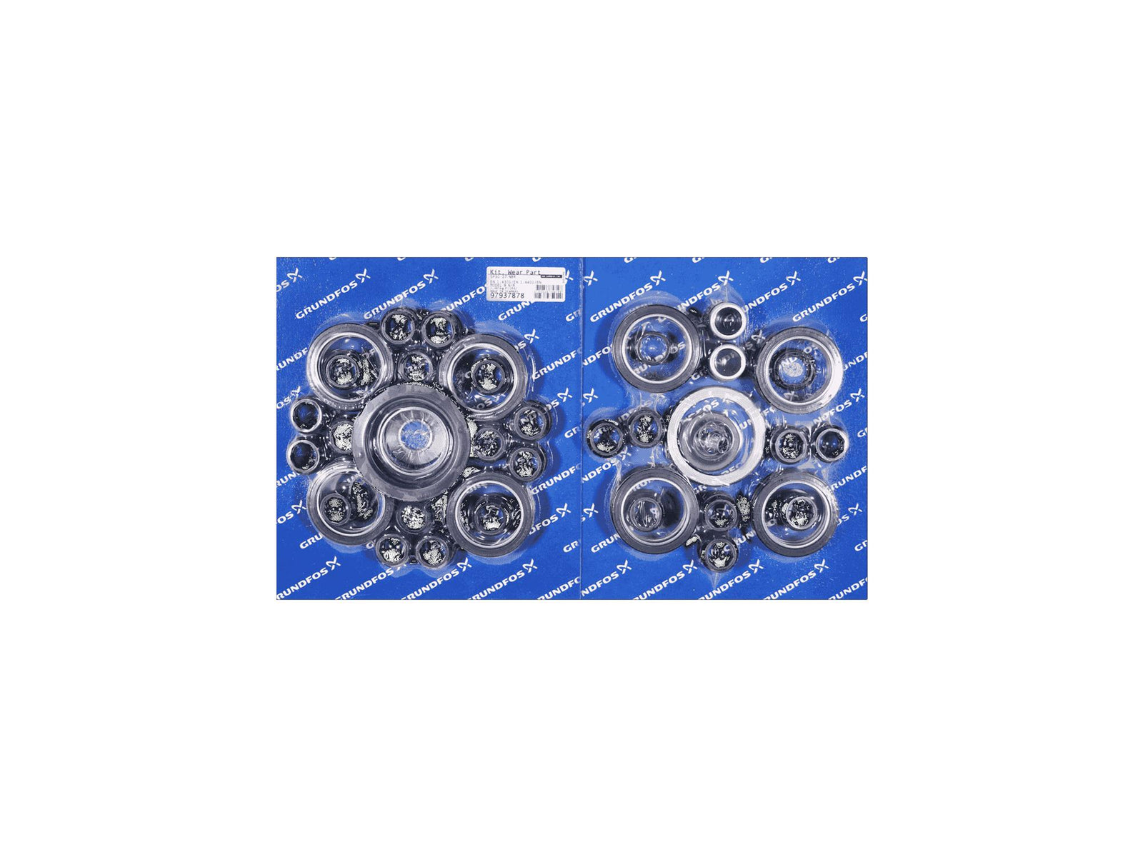 Grundfos 97937878, Wear Parts Kit SP30-27 Stages NBR Model B