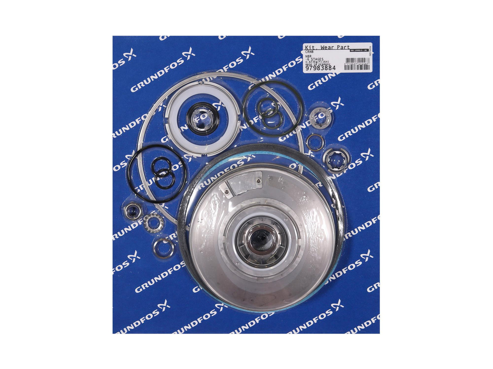 Grundfos 97983884, Wear Parts Kit with NBR CRN8-60