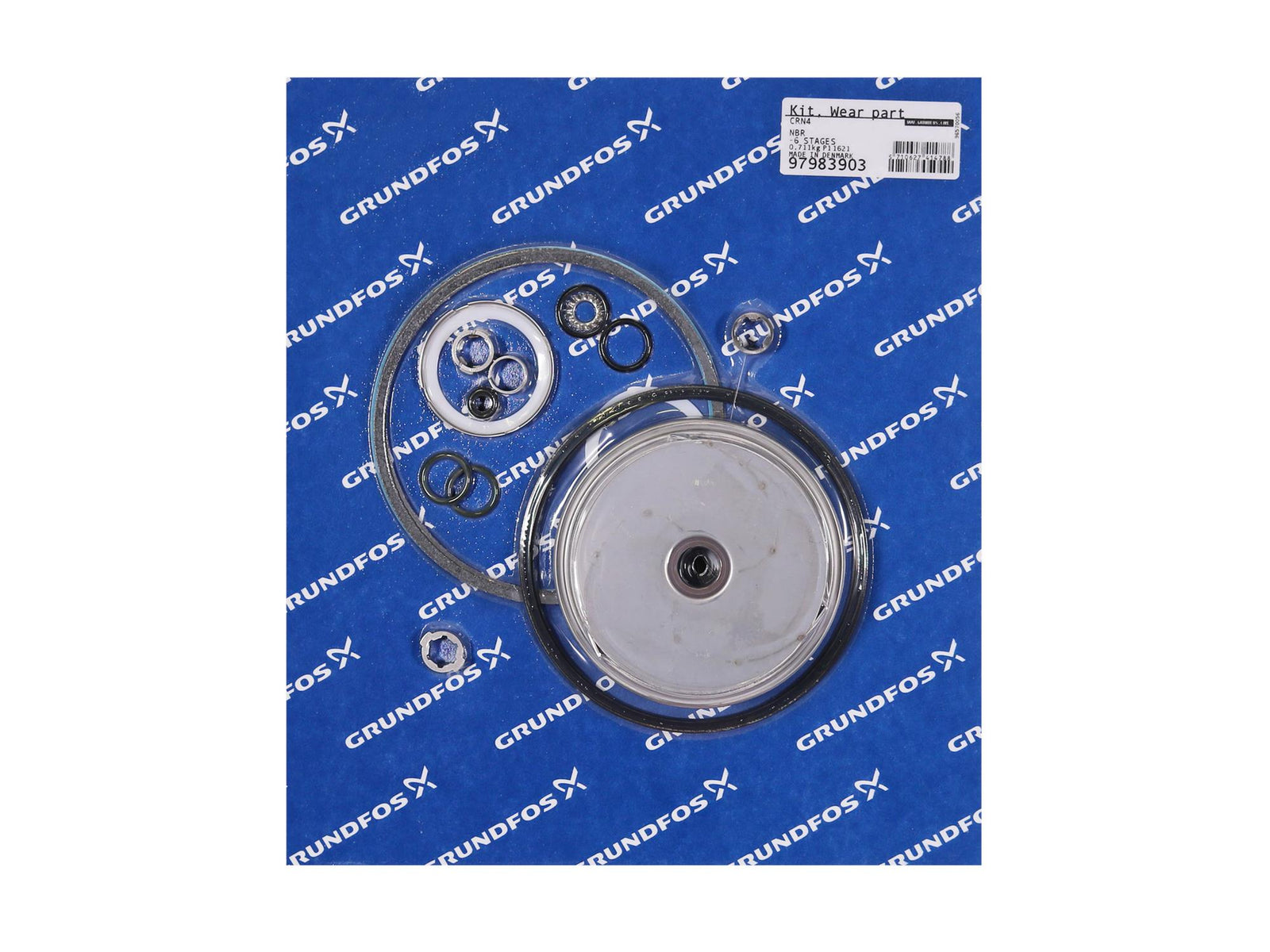 Grundfos 97983903, Wear Parts Kit with NBR CRN4-60