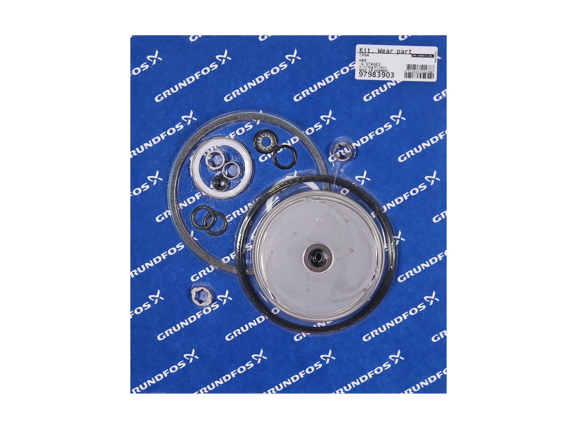 Grundfos 97983903, Wear Parts Kit with NBR CRN4-60