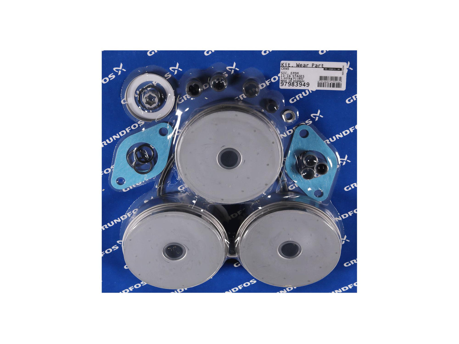 Grundfos 97983949, Wear Parts Kit with EPDM CRN5-16