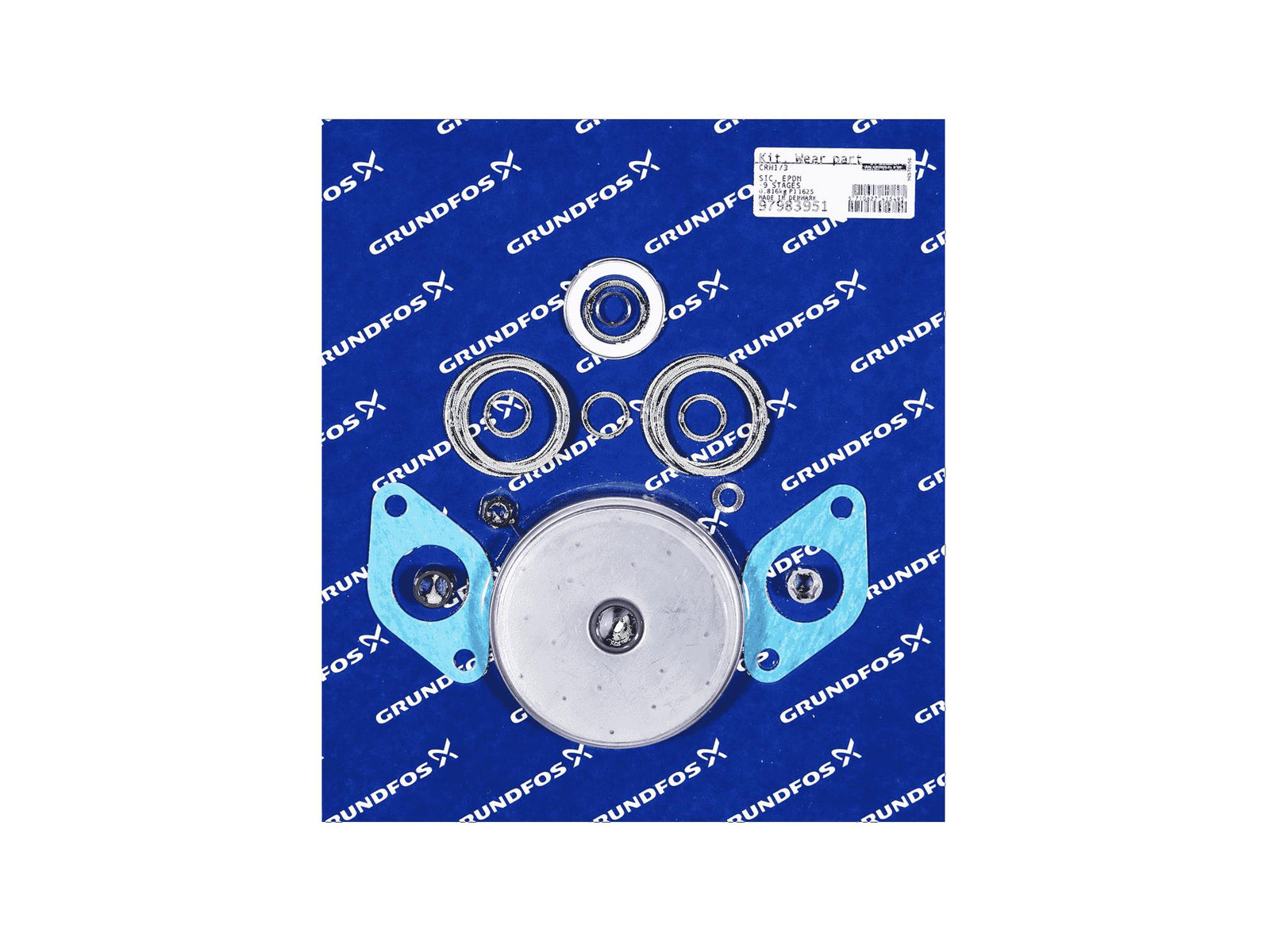 Grundfos 97983951, Wear Parts Kit with EPDM CRN1/3-9