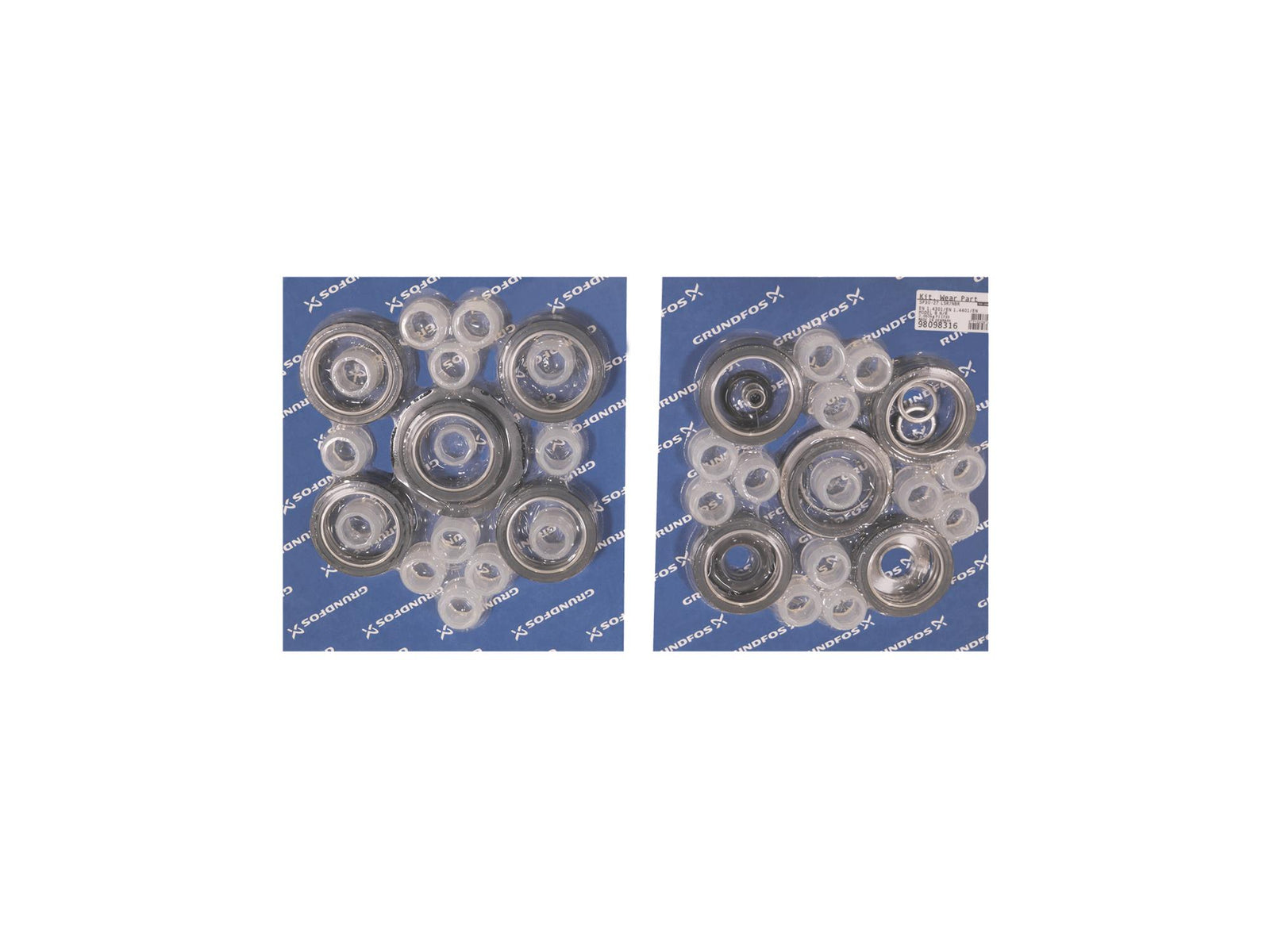 Grundfos 98098316, Wear Parts Kit SP30-27stg LSR NBR Mod B