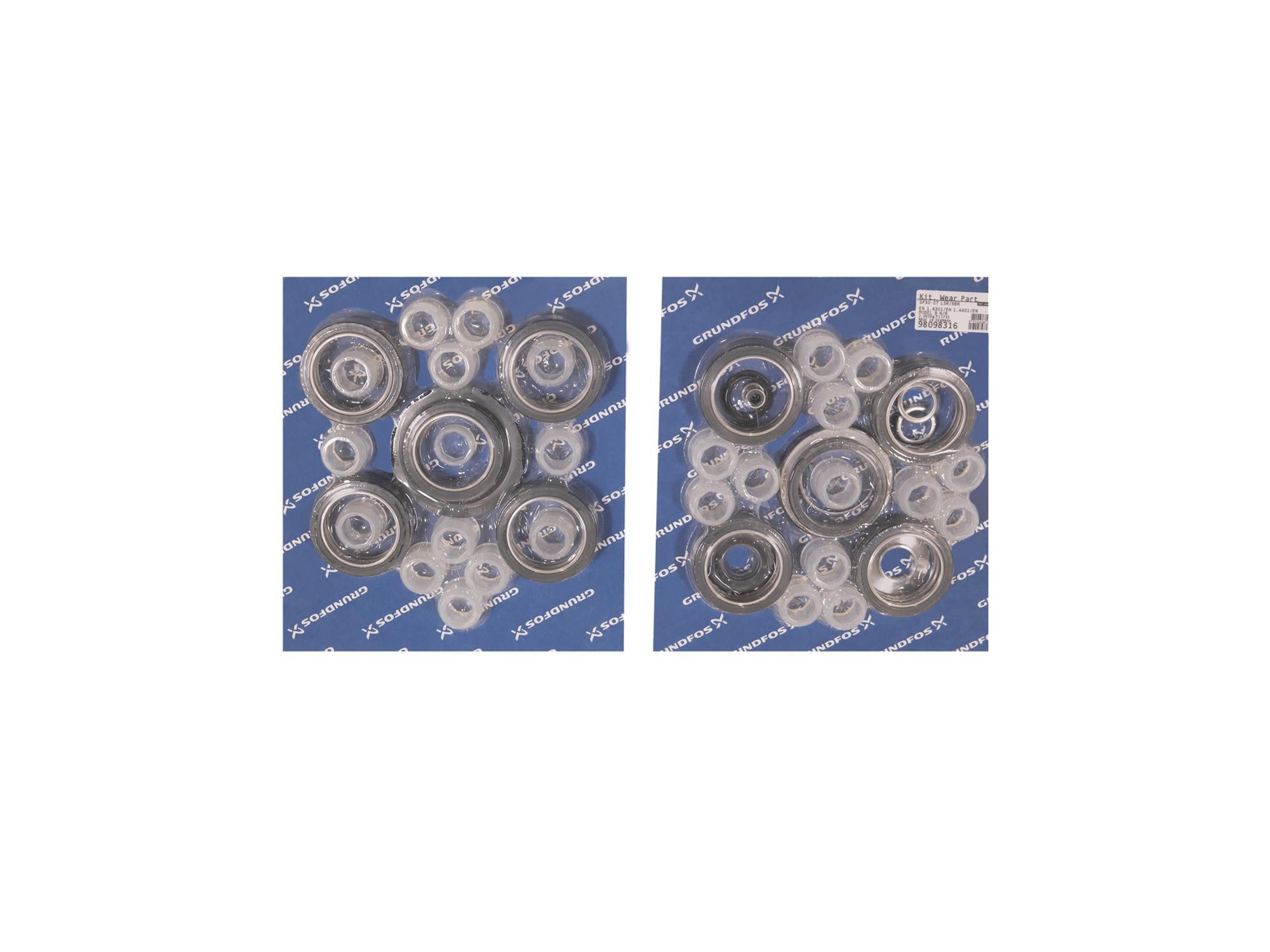 Grundfos 98098316, Wear Parts Kit SP30-27stg LSR NBR Mod B