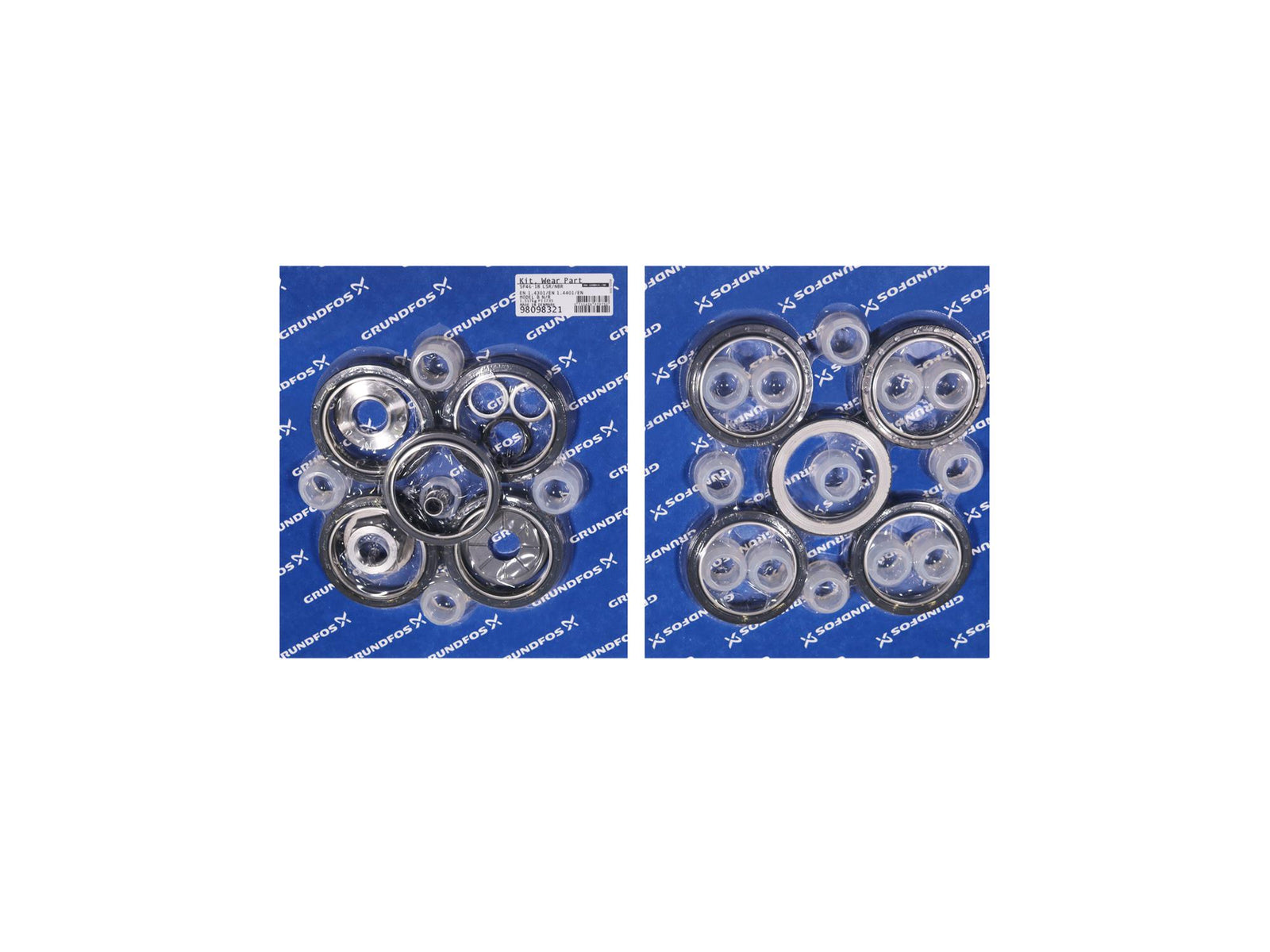 Grundfos 98098321, Wear Parts Kit SP46-18stg LSR NBR Mod B