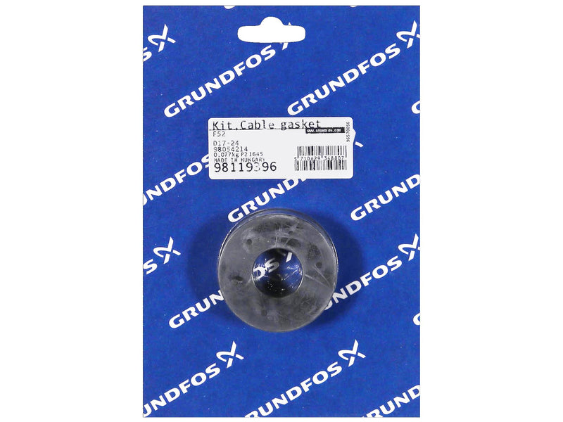 Grundfos 98119396, Cable Entry Gasket Kit D17-24 F52