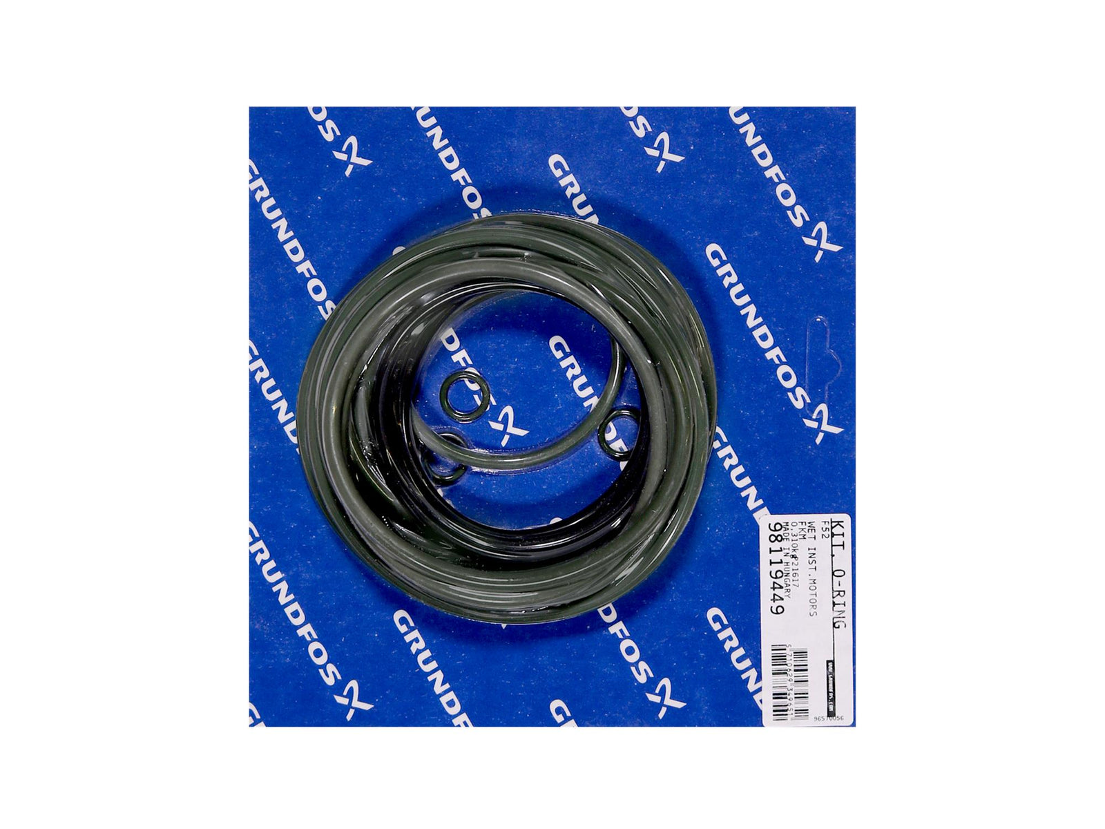 Grundfos 98119449, O-Ring Set Kit For Wet Motor FKM