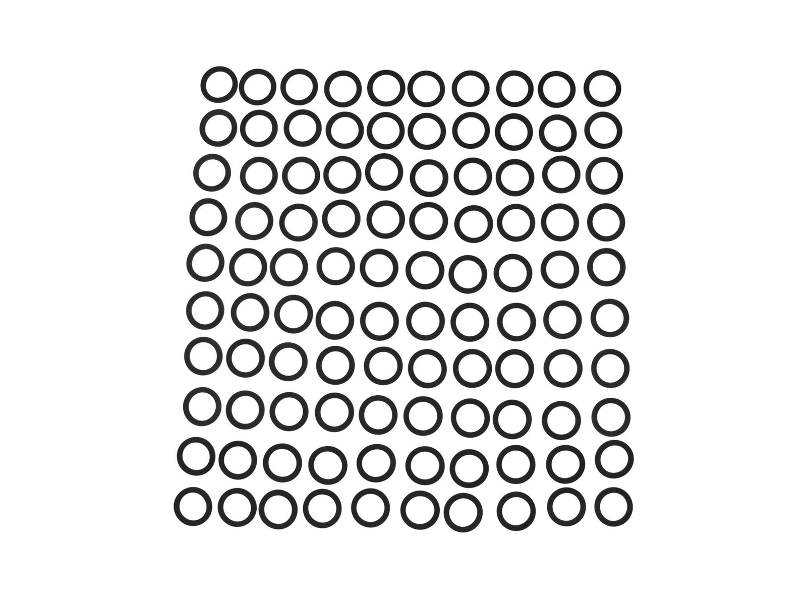 Grundfos 98134505, Gasket D38/D27x2 Bulk Pack of 100 Pieces
