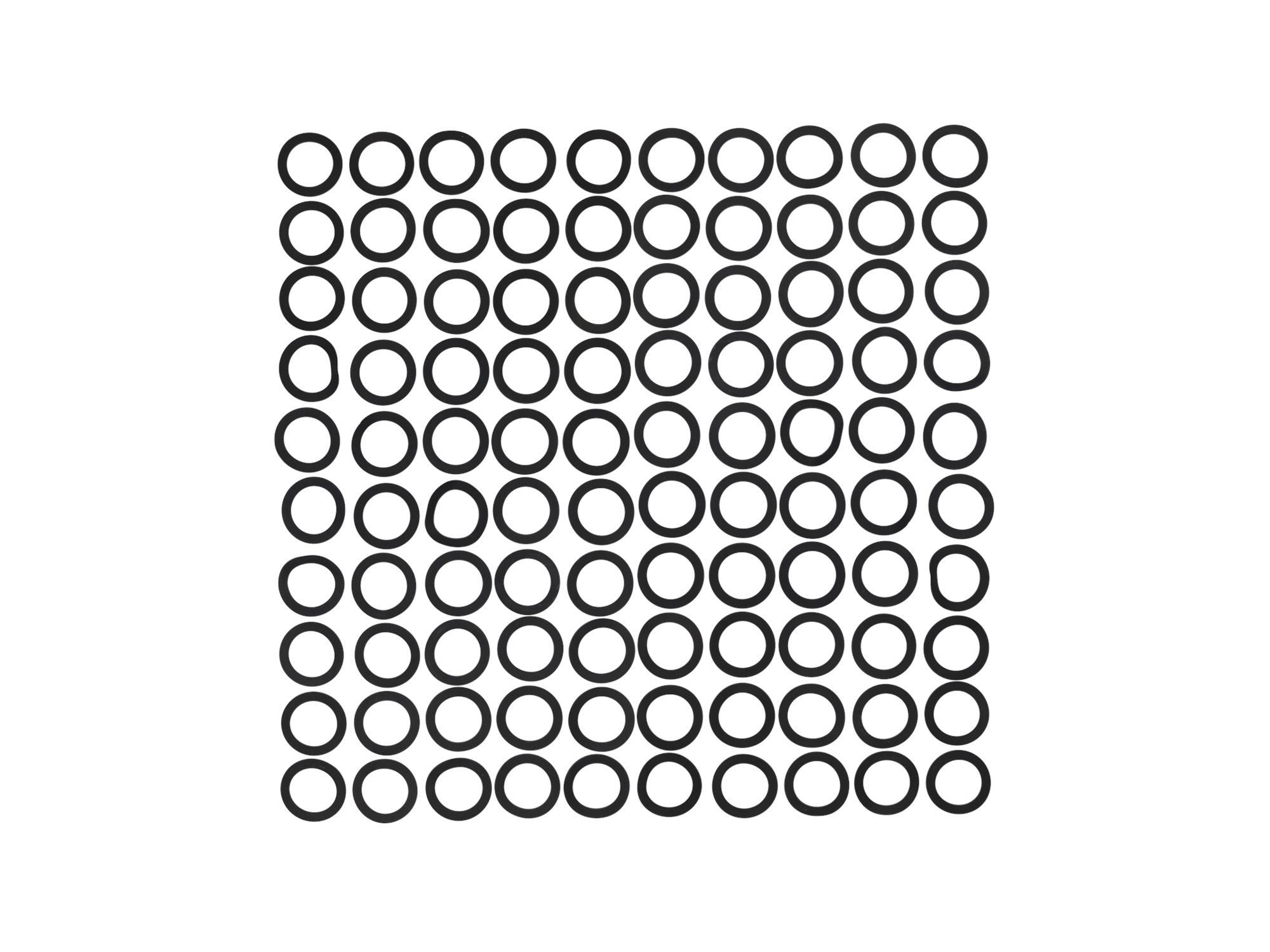 Grundfos 98134524, Gasket D56/D40x2 EPDM Bulk Pack of 100 Pieces