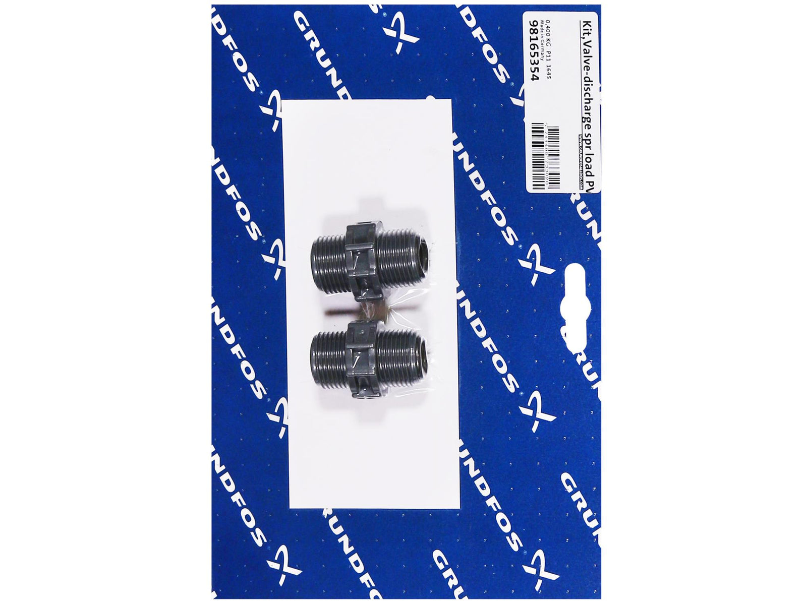 Grundfos 98165354, Discharge Spr Load Valve Kit PVC V C DN8