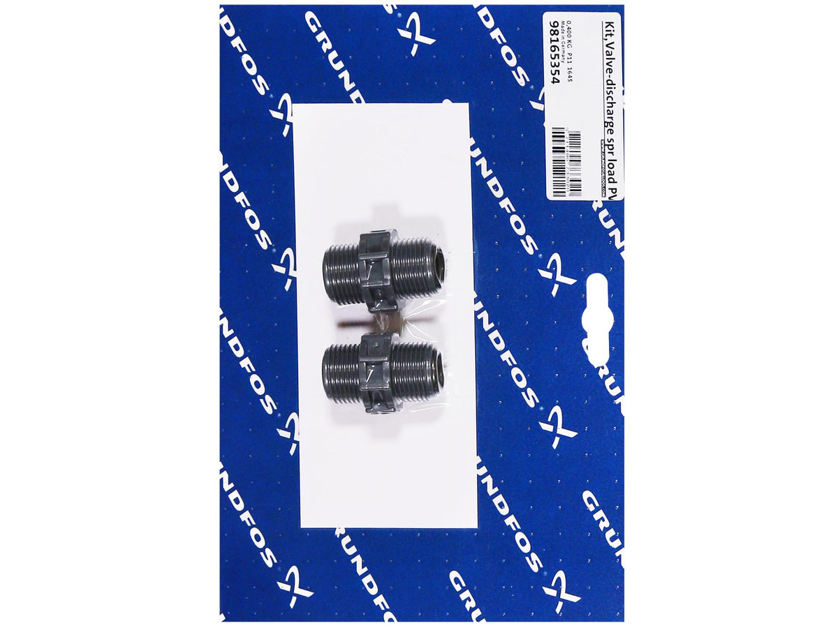 Grundfos 98165354, Discharge Spr Load Valve Kit PVC V C DN8