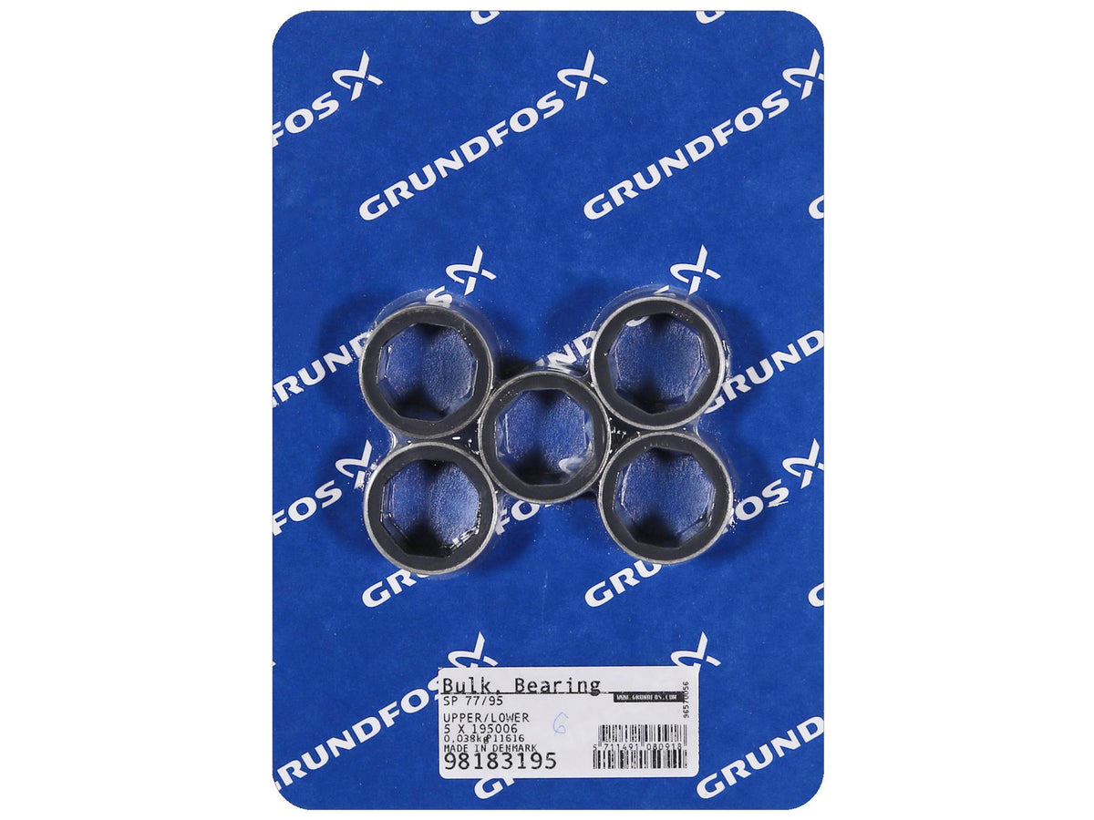 Grundfos 98183195, Bulk Pack Upper Lower Bearing