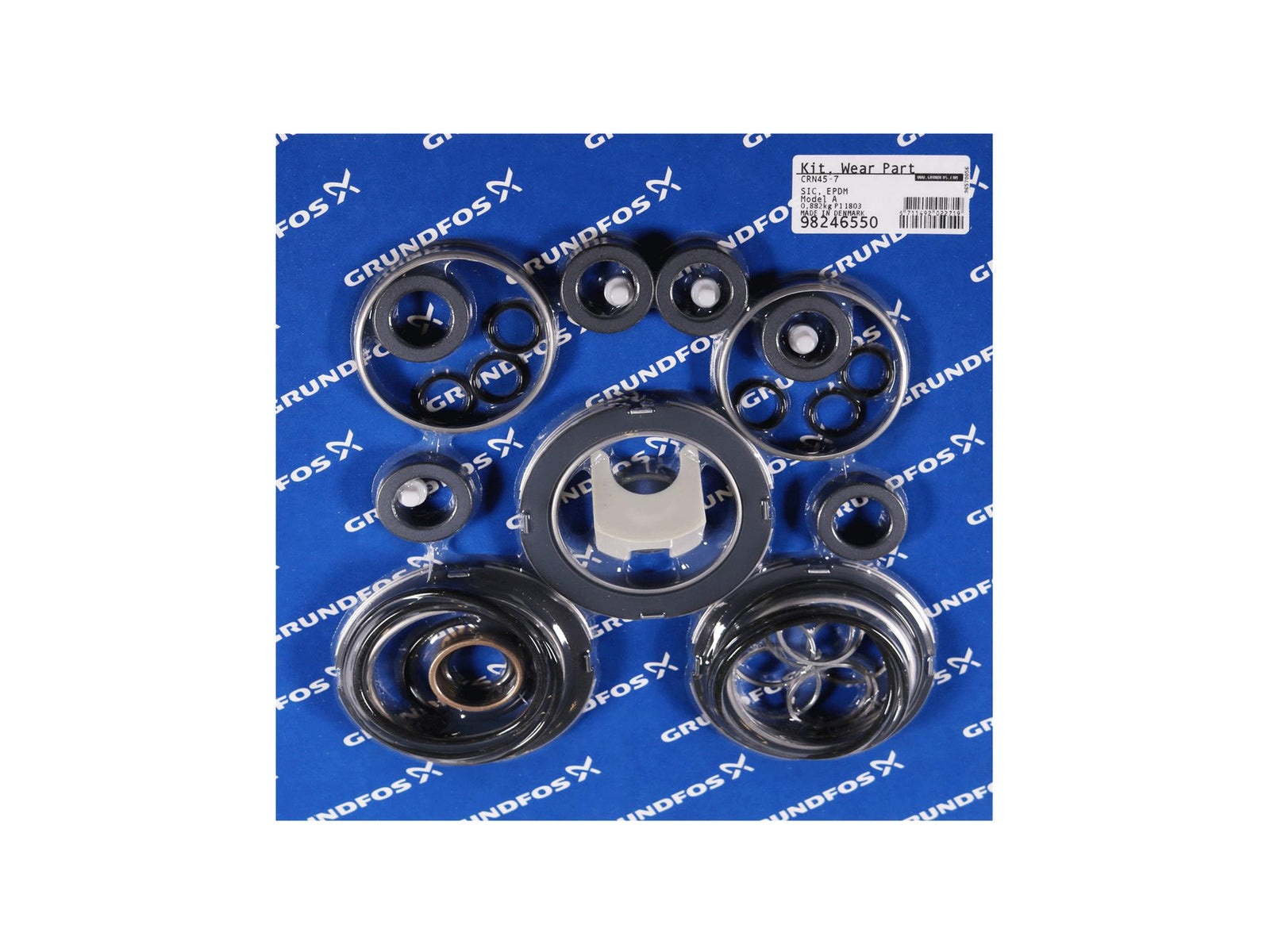 Grundfos 98246550, Wear Parts Kit with EPDM CRN45-7 SIC