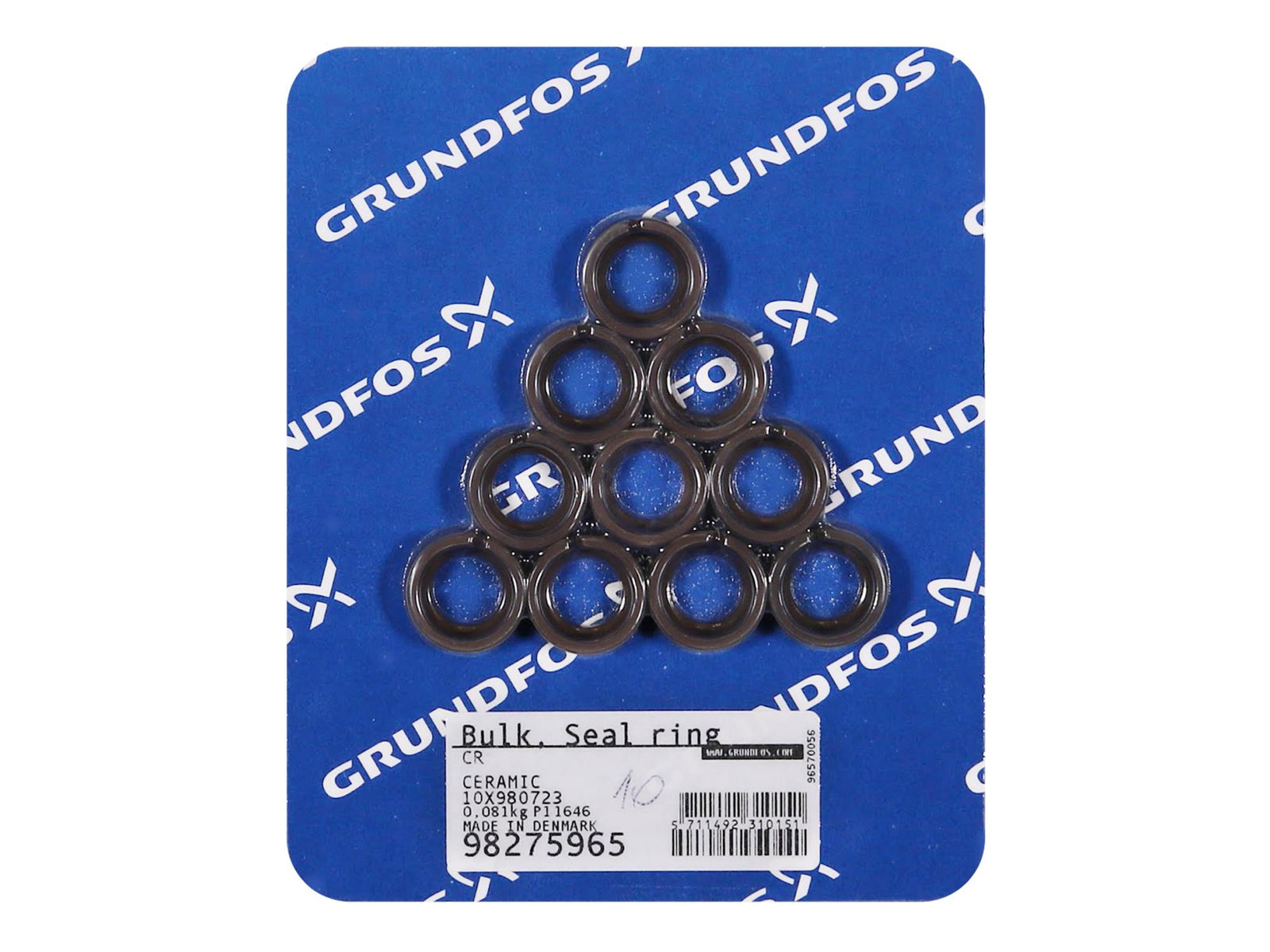 Grundfos 98275965, Bulk Pack Seal Ring Ceramic