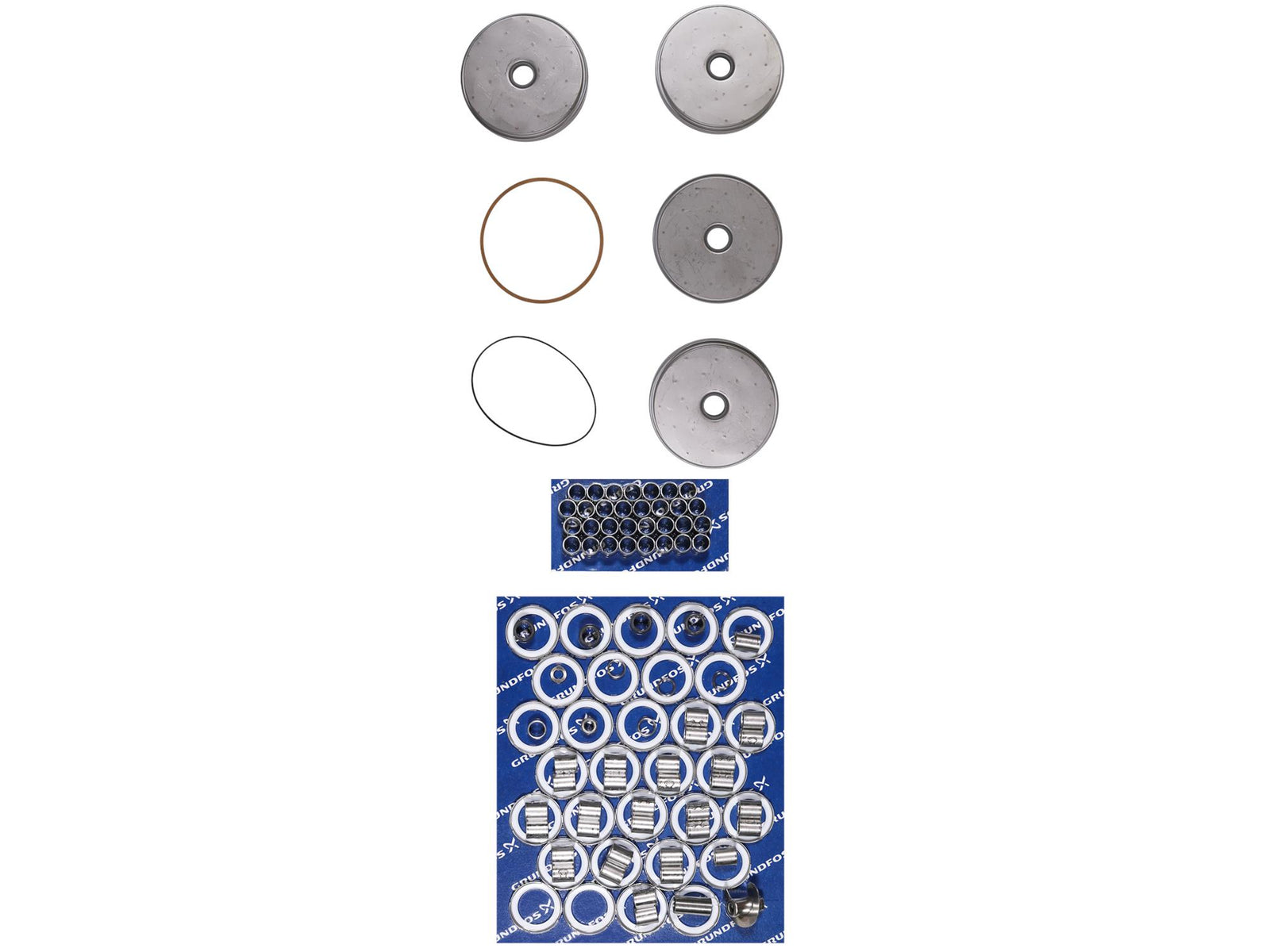 Grundfos 98311382, Wear Parts Kit for MTR 1s/1/3 -36 Stages, FKM