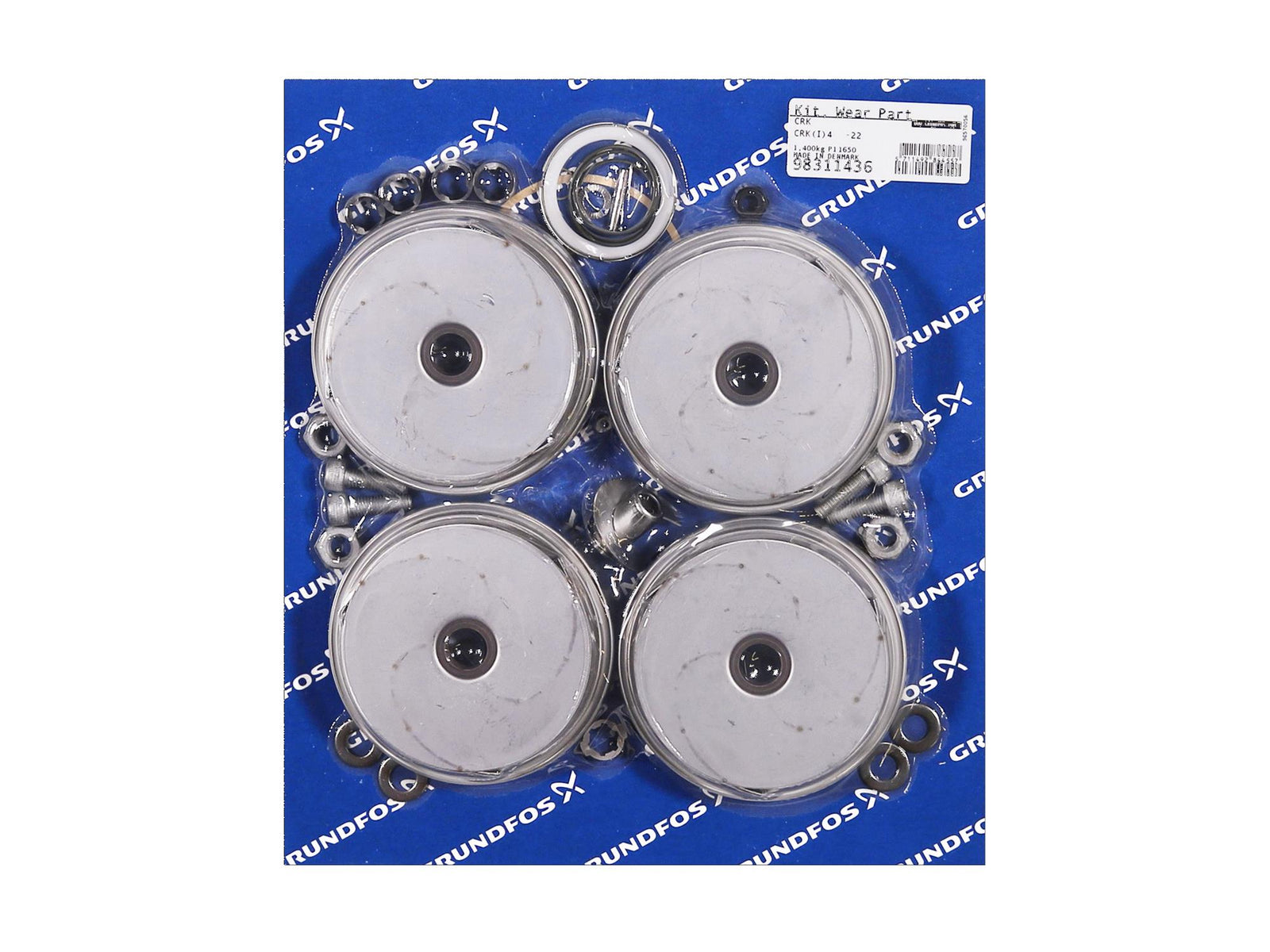 Grundfos 98311436, Service Kit for CRK(I)4 -22 with FKM