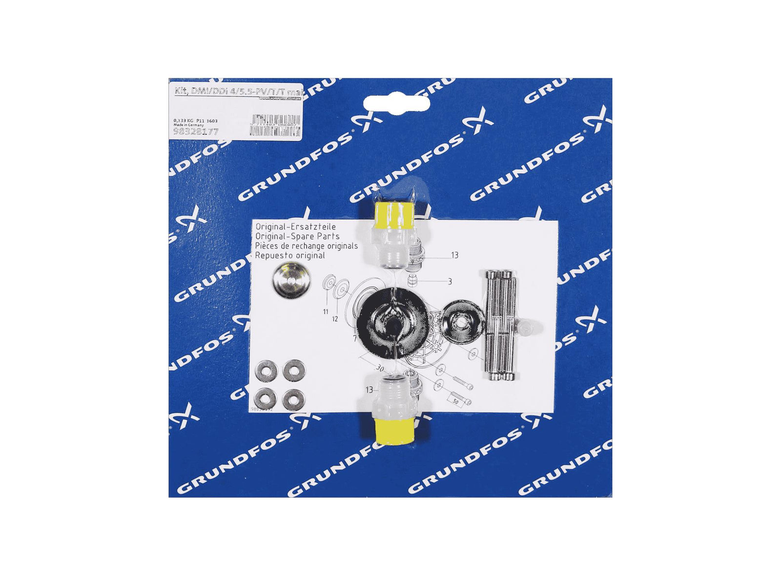 Grundfos 98328177, Maintenance Kit DMI/DDI 4/5.5-PV/T/T