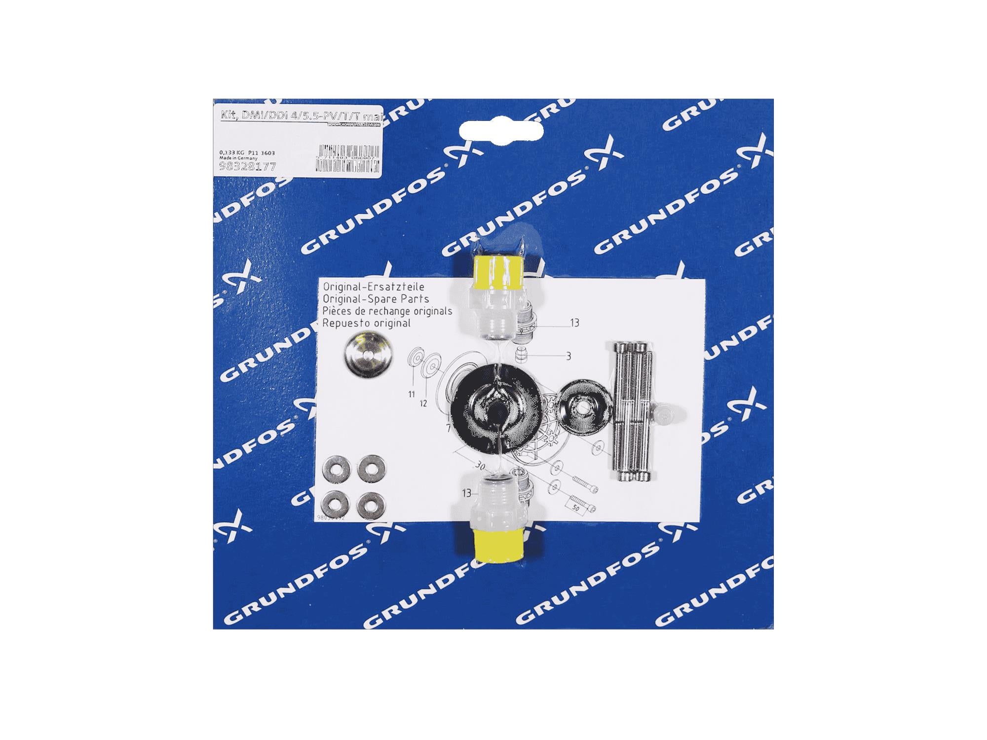 Grundfos 98328177, Maintenance Kit DMI/DDI 4/5.5-PV/T/T