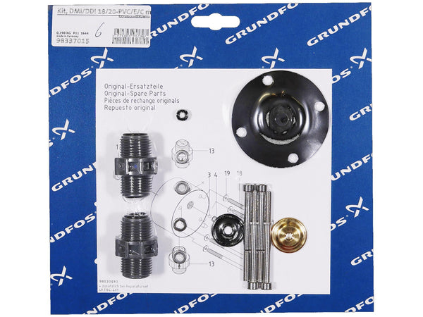 Grundfos 98337015, Maintenance Kit DMI/DDI 18/20-PVC/E/C