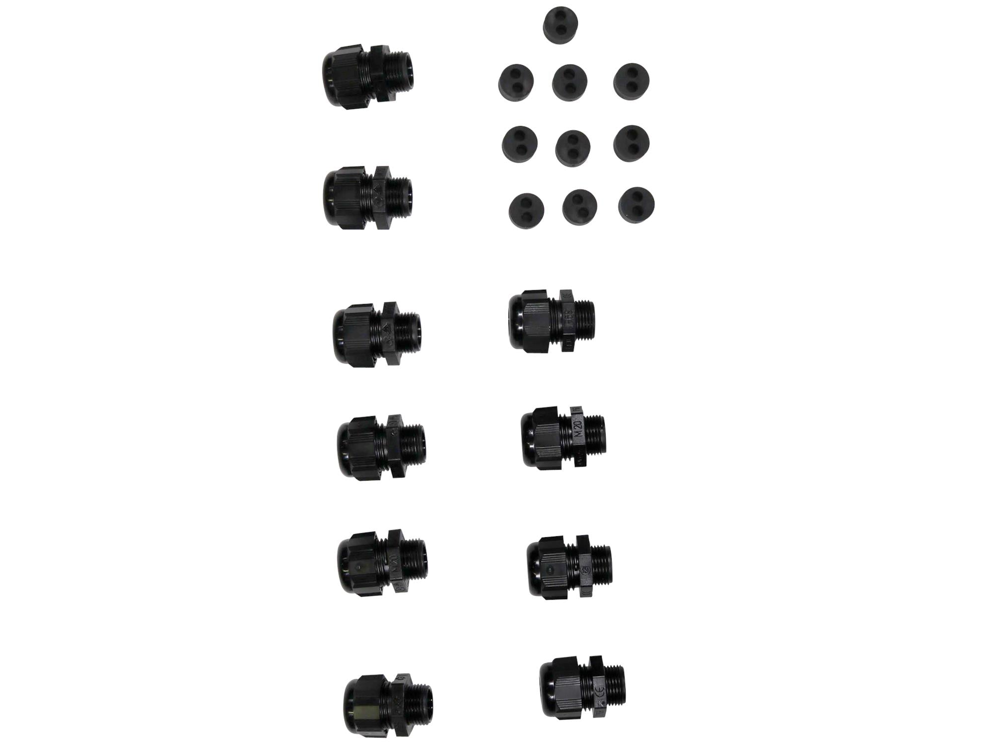 Grundfos 98337341, Cable Gland Kit, 10xD5 Double Entry