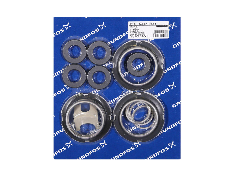 Grundfos 98497451, Wear Parts Kit for CR/N 32 - 3-7 Graflon