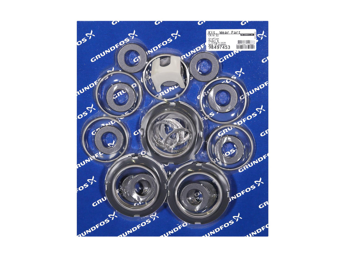 Grundfos 98497453, Wear Parts Kit for CR/N 32 - 12-14 Graflon