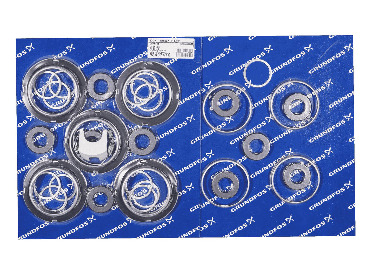 Grundfos 98497476, Wear Parts Kit for CR/N 45 - 11-13 Graflon