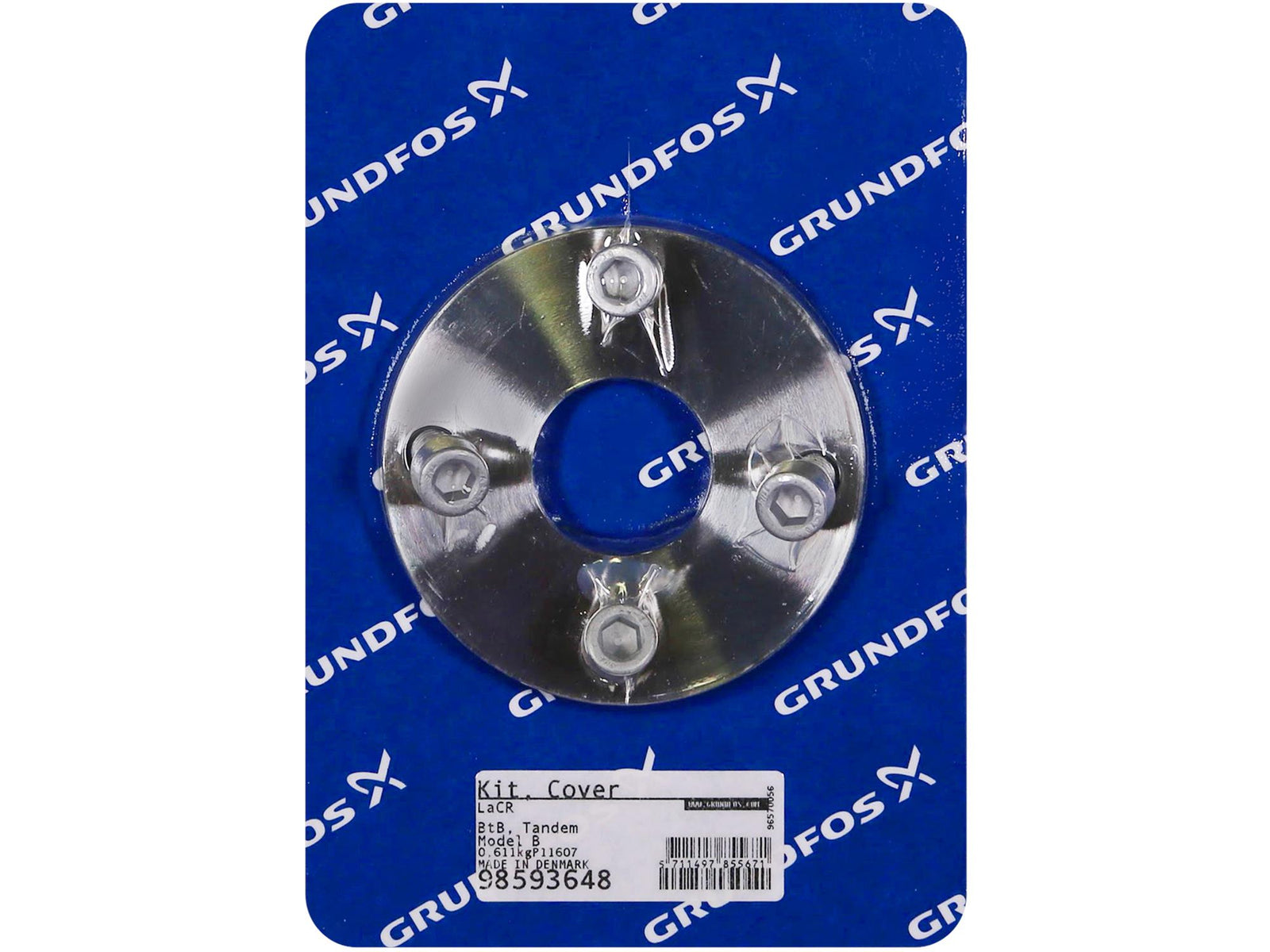 Grundfos 98593648, Cover Kit for Shaft Seal, BtB, Tandem N