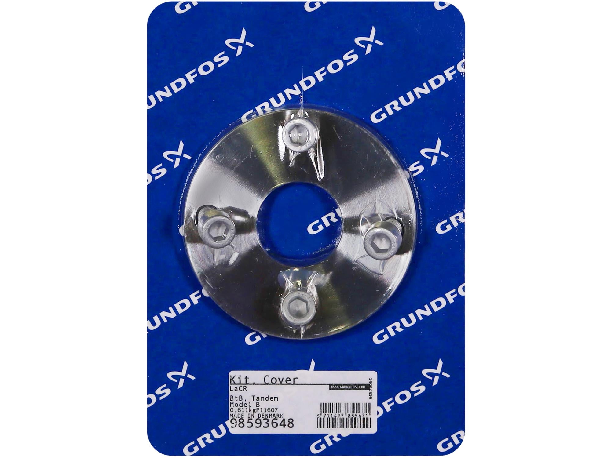 Grundfos 98593648, Cover Kit for Shaft Seal, BtB, Tandem N