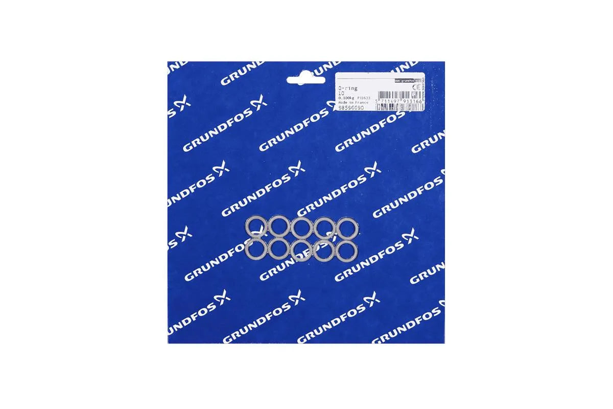Grundfos 98596690, Bulk Pack O-Ring 13x2.5 FKM 10 Pieces