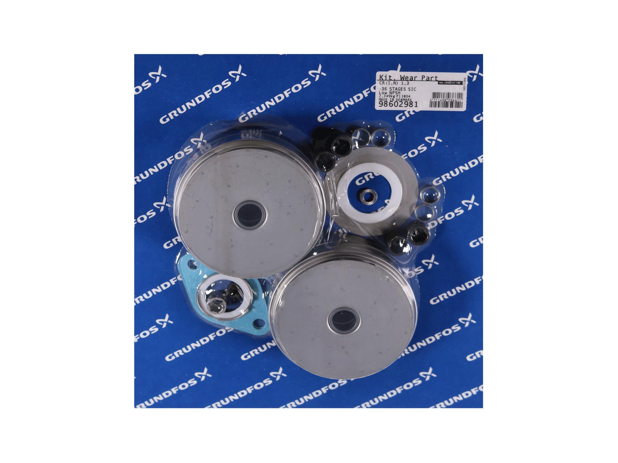 Grundfos 98602981, Wear Part Kit CR1/3 -36 St SIC L NPSH