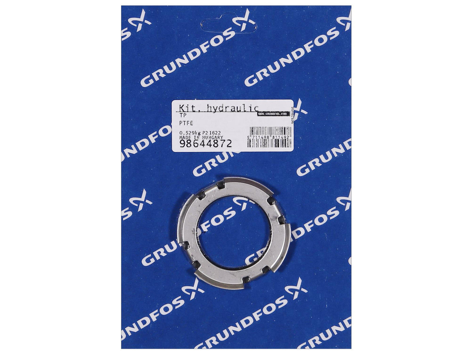 Grundfos 98644872, Retainer Kit with PTFE Neckring