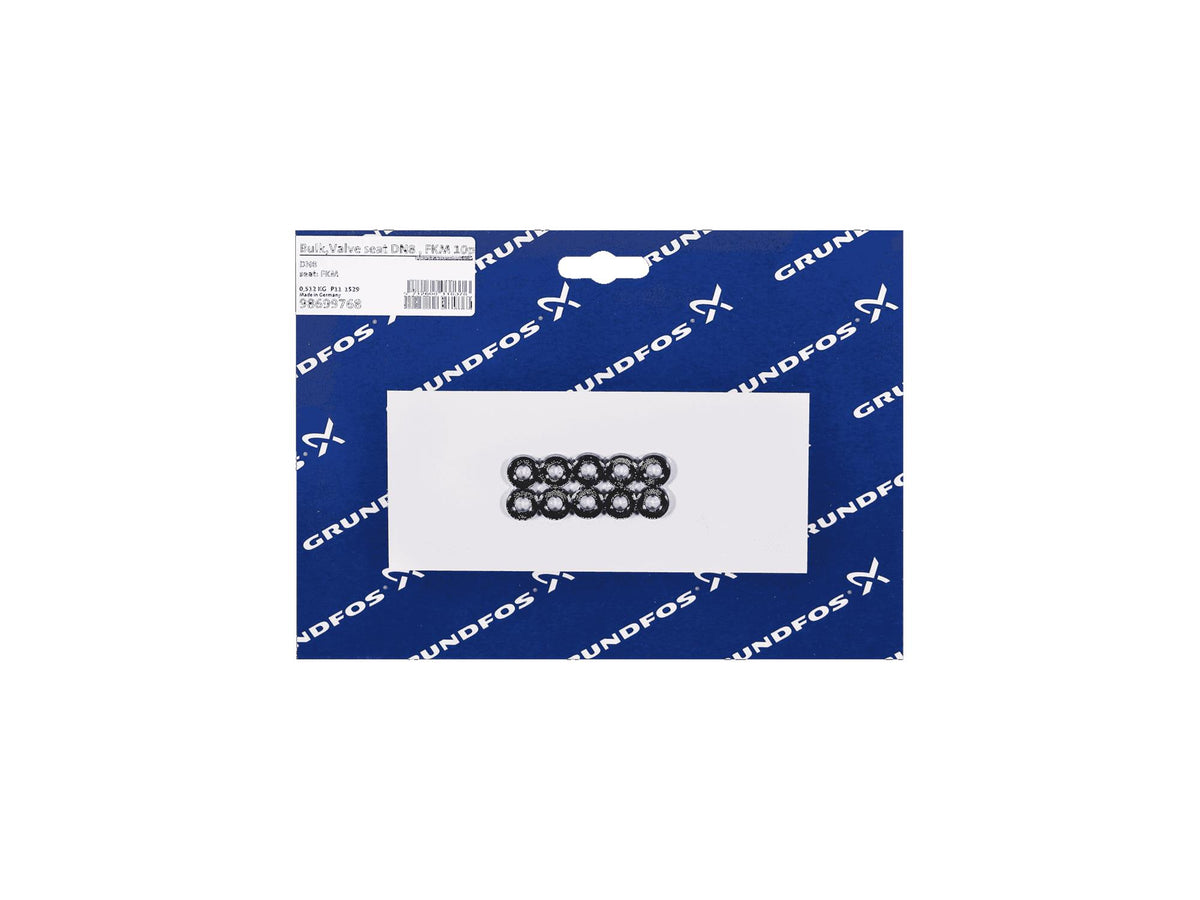 Grundfos 98699768, Bulk Pack Valve Seat DN8 FKM 10pcs