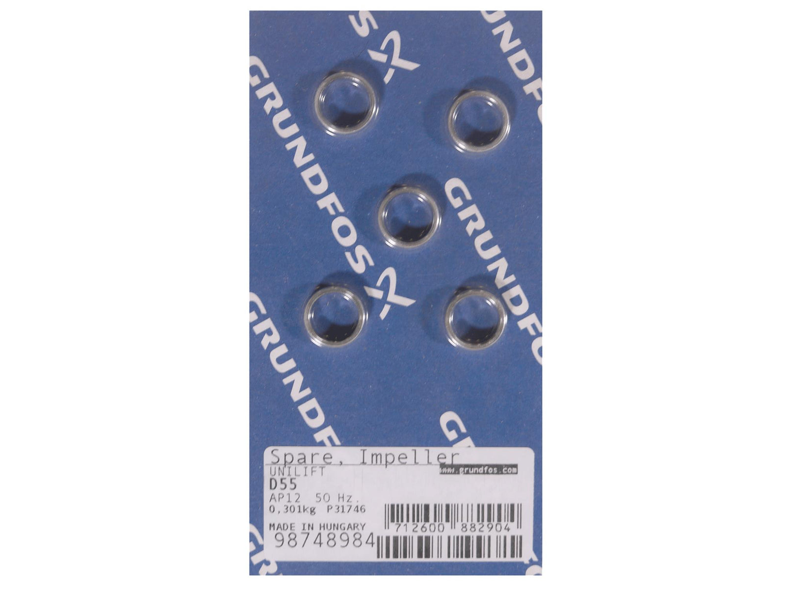 Grundfos 99011958, Bulk Pack Spacing Pipe 4.00mm