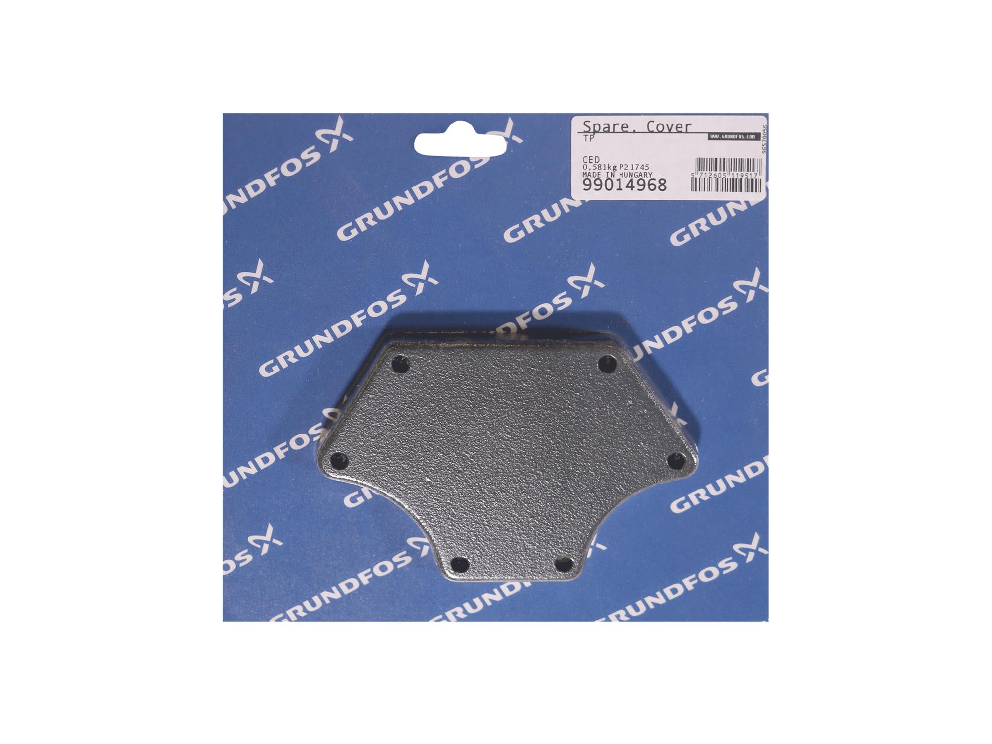 Grundfos 99014968, Clappet Cover CED