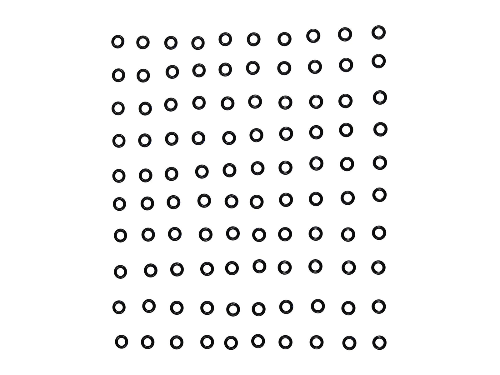 Grundfos 99091947, Bulk Pack O-Ring EPDM 10.1x5.3x2.4mm, 100 Pcs