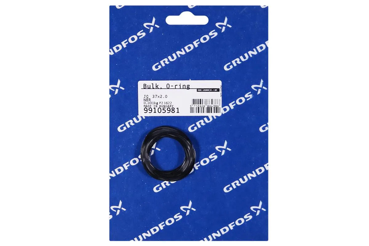 Grundfos 99105981, Bulk Pack O-Ring NBR JQ 37x2.0