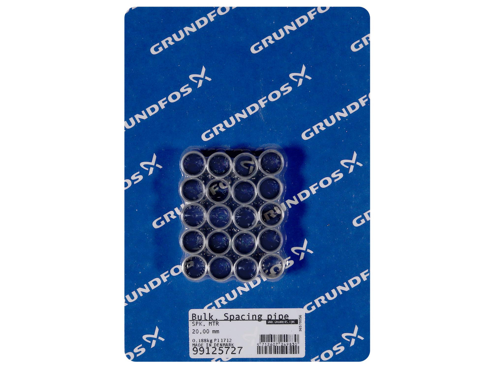 Grundfos 99125727, Bulk Pack Spacing Pipe 20.00mm